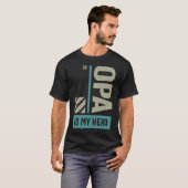 T-shirt Opa est mon héros (Devant entier)