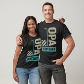 T-shirt Opa est mon héros (Unisexe)