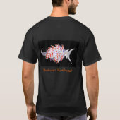 T-shirt opalescent de Nudibranch (Dos)