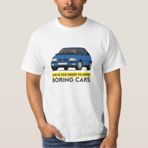 T-shirt Opel Kadett E GSi - La vie est trop courte - 34 co