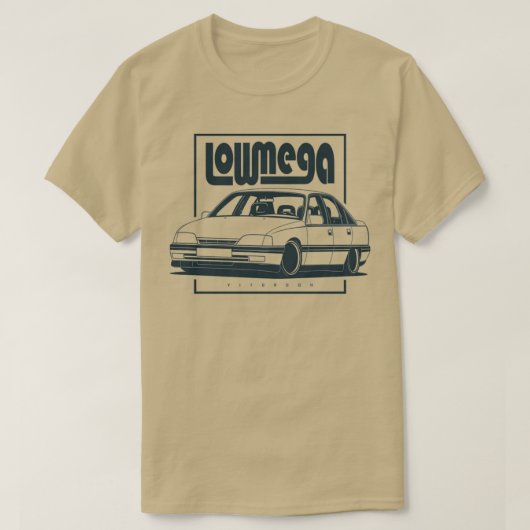 T-shirt Opel Lowmega Omega (Design devant)
