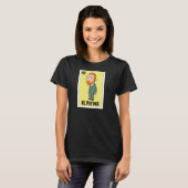 T-shirt Open Arts Design Mexican Bingo El Pintor Pullo (Devant entier)