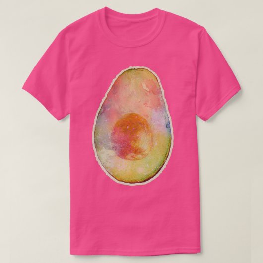 T-shirt Open Avocado Ketogénique Plante Based Diet Graphic (Design devant)