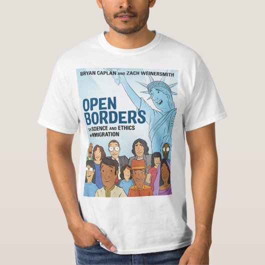 T-shirt Open Borders (Devant)