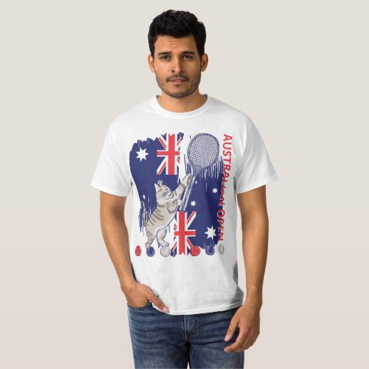 T-shirt Open d'Australie (Devant entier)