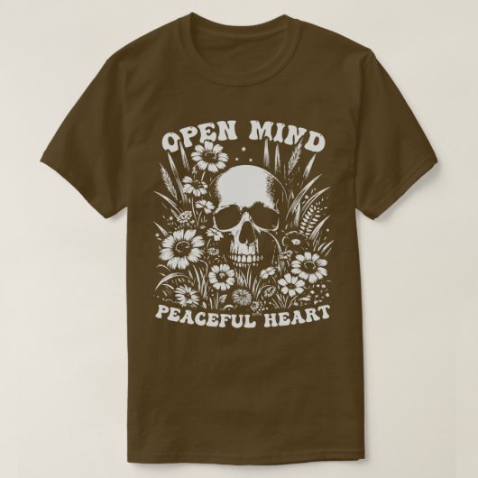 T-shirt Open Mind Coeur Pacifique 2 (Design devant)