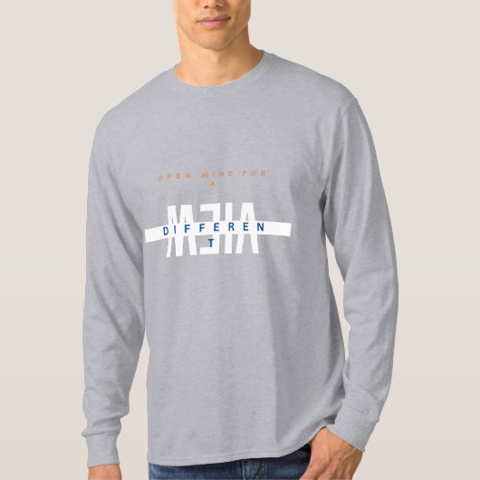 T-shirt Open Mind for Different (Devant)