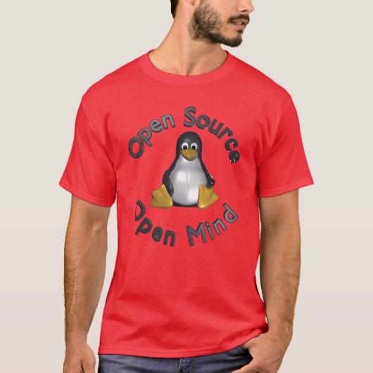 T-shirt Open Source Open Mind (Devant)