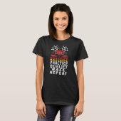 T-shirt Open Wheel Formula Racing Car Practice Qualifier R (Devant entier)