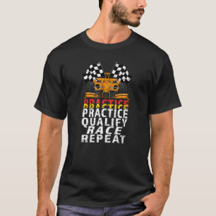 T-shirt Open Wheel Formula Racing Car Practice Qualifier R