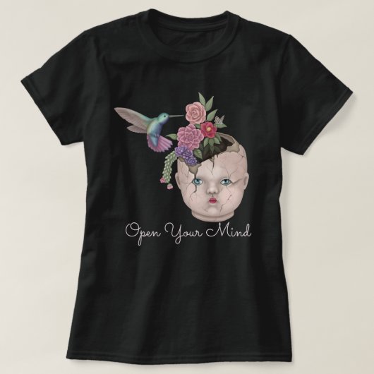 T-shirt Open your mind (Design devant)