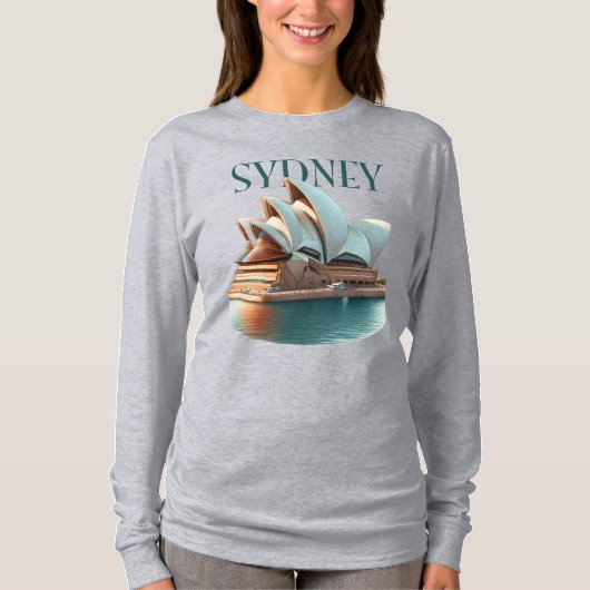 T-shirt Opéra de Sydney Australie (Devant)