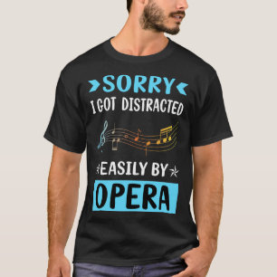 T-shirt Opéra distrait
