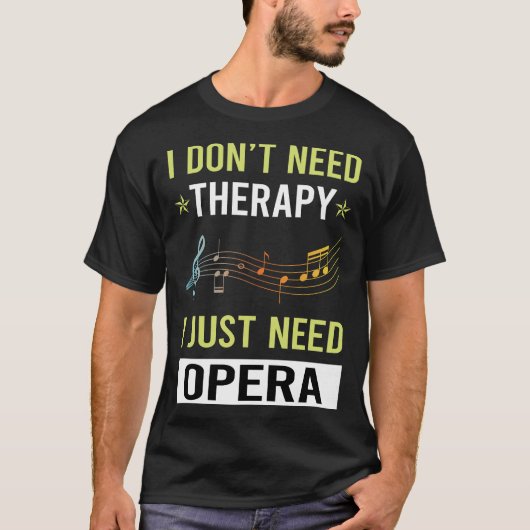 T-shirt Opéra thérapeutique (Devant)