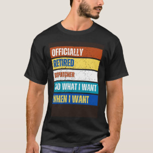 T-shirt Opérateur à la retraite Retraite Opérateur à la r