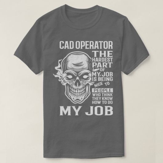T-shirt Opérateur Cad (Design devant)
