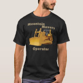 T-shirt Opérateur de bulldozer (Devant)