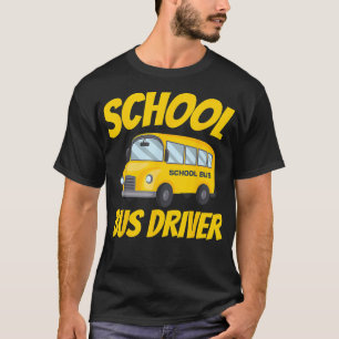 T-shirt Opérateur de bus scolaire Opérateur Busman Job