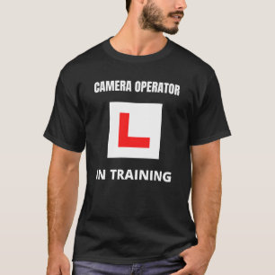 T-shirt Opérateur de caméra en formation