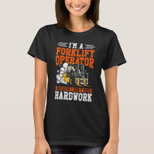 T-shirt Opérateur de camion de transport de marchandises c