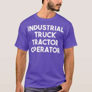 T-shirt Opérateur de camion industriel