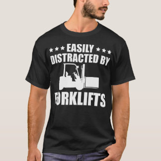 T-shirt Opérateur De Chariot Élévateur Drôle Facilement Di