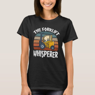 T-shirt Opérateur de chariot élévateur fier conducteur de
