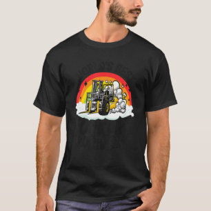 T-shirt Opérateur de chariots élévateurs Rainbow World's B