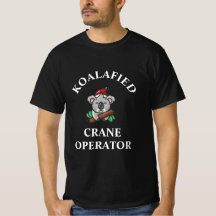 T-shirt opérateur de grue Koalafied
