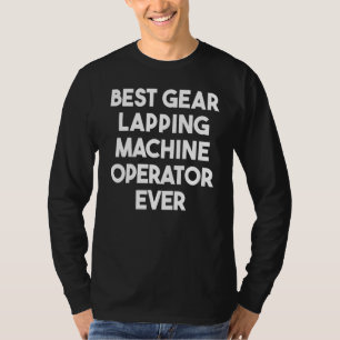 T-shirt Opérateur de la machine à clapage de meilleur engr