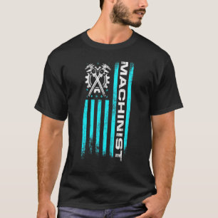 T-shirt Opérateur de machine-outil d'usinage 12
