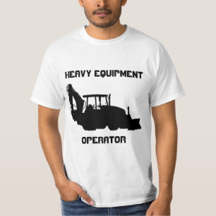 T-shirt Opérateur de matériel lourd