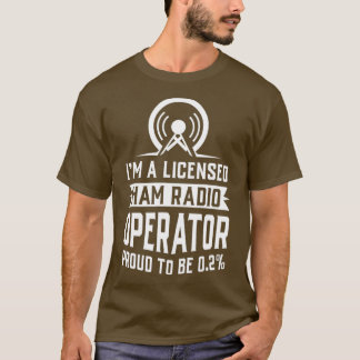 T-shirt Opérateur de radio Ham