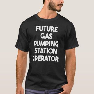 T-shirt Opérateur de station de pompage à gaz