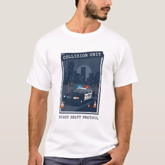 T-shirt Opérateur de terrain de l'unité de collision cauca