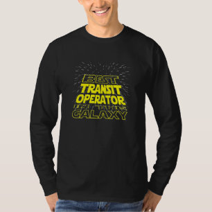 T-shirt Opérateur de transit Emploi Cool Galaxy