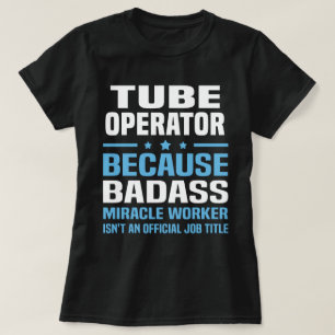 T-shirt Opérateur de tube