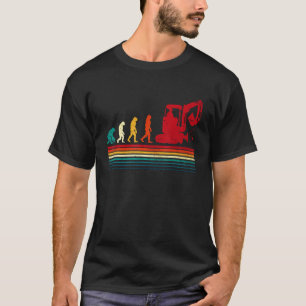 T-shirt Opérateur d'excavateur Opérateur d'équipement lour