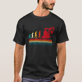 T-shirt Opérateur d'excavateur Opérateur d'équipement lour