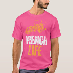 T-shirt Opérateur du trancher Chemise Construction Excavat