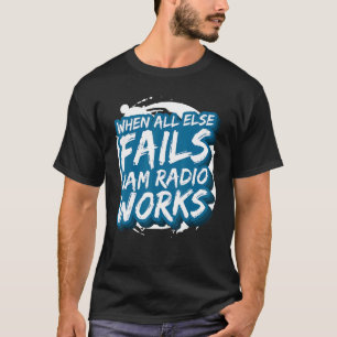 T-shirt Opérateur Radio Amateur Administrateur Nerd Radio