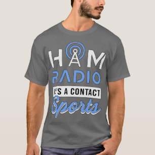 T-shirt Opérateur radio amateur d'antenne de radio de jamb