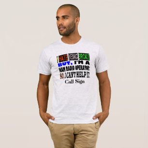 T-shirt Opérateur Radio Amateur Fauché
