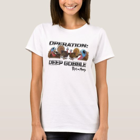 T-shirt opération Deep gobble (Devant)