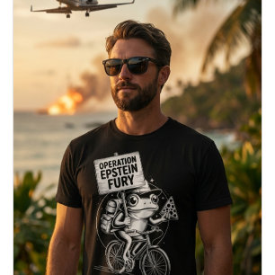 T-shirt Opération Epic Fury Anti War Frog Tee