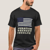 T-shirt Operation Inherent Resolve Inherent Resolve (Devant)