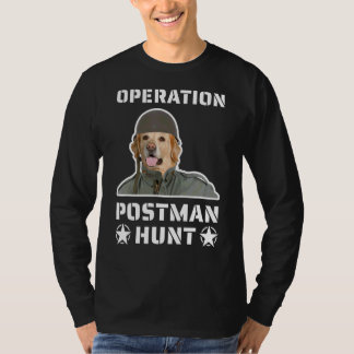 T-shirt Opération Post Man Hunter Soldier Golder Retriever