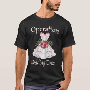 T-shirt Opération Robe de Mariée Pour Femmes 2025 Demoisel