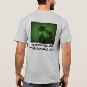 T-shirt Opération secrète Ninjamonkey (Dos)