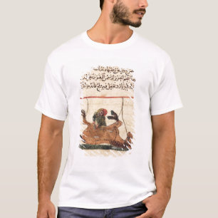 T-shirt Opération sur un cheval, illustration